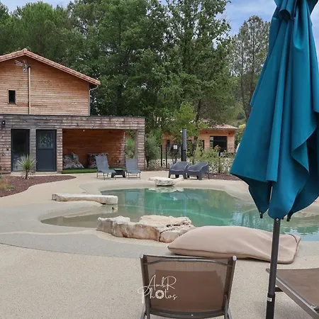 Tous Confort Avec Piscine Lagon Chalet Vallon-Pont-d'Arc